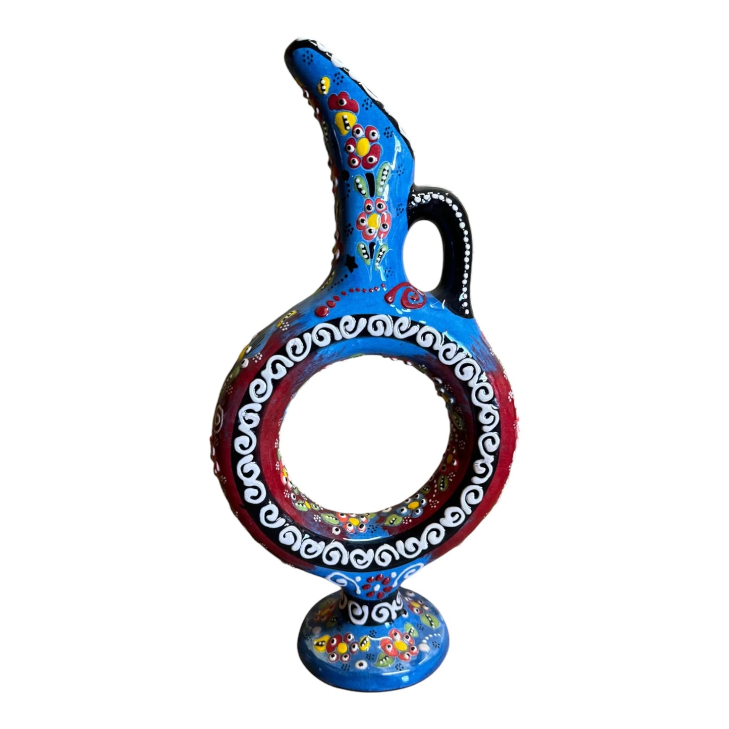 Handmade Turkish Hitit Ceramic Vase