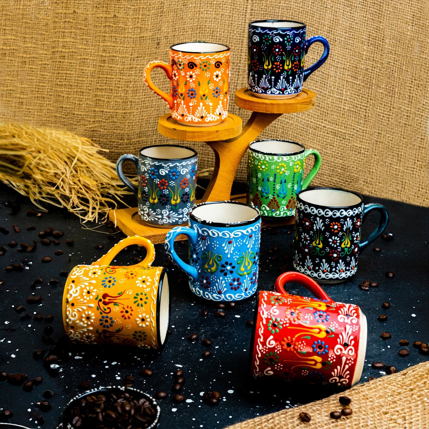 Handmade Turkish Ceramic Mug